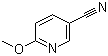 6-甲氧基烟腈分子结构 (CAS 15871-85-9)