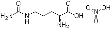 N5-(氨基羰基)-L-鸟氨酸硝酸盐分子结构 (CAS 1588519-82-7)