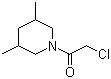 1-(氯乙酰基)-3,5-二甲基哌啶分子结构 (CAS 158890-34-7)