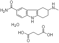 夫罗曲普坦琥珀酸盐水合物分子结构 (CAS 158930-17-7)