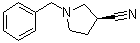 structure of CAS# 159063-16-8, (S)-1-苄基-3-氰基吡咯烷
