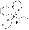 structure of CAS# 15912-75-1, 丙基三苯基溴化鏻