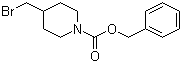 4-(溴甲基)哌啶甲酸苄酯分子结构 (CAS 159275-17-9)