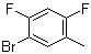 1-溴-2,4-二氟-5-甲基苯分子结构 (CAS 159277-47-1)