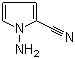 1-氨基吡咯-2-甲腈分子结构 (CAS 159326-66-6)