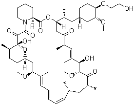 依维莫司分子结构 (CAS 159351-69-6)