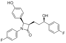 structure of CAS# 1593542-96-1, Ezetimibe (RRR)-Isomer