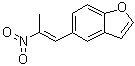 CAS 登录号：1593569-72-2, 5-(2-硝基-1-丙烯-1-基)苯并呋喃