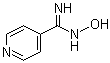 4-吡啶甲酰胺肟分子结构 (CAS 1594-57-6)
