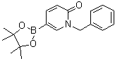 structure of CAS# 1594127-49-7, 1-苄基吡啶-2(1H)-酮-5-硼酸频哪醇酯
