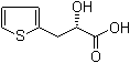 (alphaS)-alpha-羟基-2-噻吩丙酸分子结构 (CAS 159415-60-8)