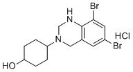 structure of CAS# 15942-08-2, 氨溴素环杂质盐酸盐