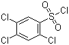 structure of CAS# 15945-07-0, 2,4,5-Trichlorobenzenesulfonyl chloride