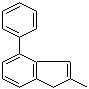 2-甲基-4-苯基茚分子结构 (CAS 159531-97-2)