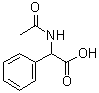 structure of CAS# 15962-46-6, N-Acetyl-DL-phenylglycine