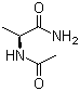 structure of CAS# 15962-47-7, N-乙酰-L-丙氨酰胺
