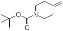 N-Boc-4-亚甲基哌啶分子结构 (CAS 159635-49-1)