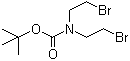 structure of CAS# 159635-50-4, 二(2-溴乙基)氨基甲酸叔丁酯