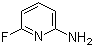 2-氨基-6-氟吡啶分子结构 (CAS 1597-32-6)