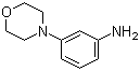3-(4-吗啉基)苯胺分子结构 (CAS 159724-40-0)