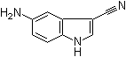 CAS # 159768-57-7, 5-Aminoindole-3-carbonitrile, 5-Amino-1H-indole-3-carbonitrile, 5-Amino-3-cyanoindole