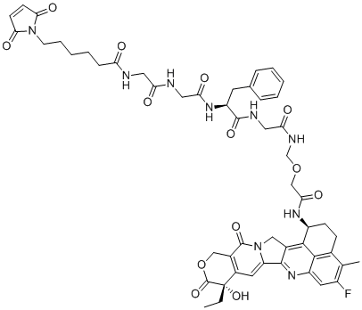 structure of CAS# 1599440-13-7, Deruxtecan