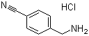 structure of CAS# 15996-76-6, 4-(氨甲基)苯腈盐酸盐