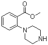 2-(哌嗪-1-基)苯甲酸甲酯分子结构 (CAS 159974-63-7)