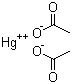 乙酸汞分子结构 (CAS 1600-27-7)