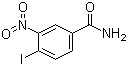 3-硝基-4-碘苯甲酰胺分子结构 (CAS 160003-66-7)