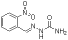 structure of CAS# 16004-43-6, 2-Nitrobenzaldehyde semicarbazone