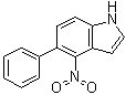 4-硝基-5-苯基-1H-吲哚分子结构 (CAS 160096-30-0)