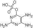structure of CAS# 1603-02-7, 6-羟基-2,4,5-三氨基嘧啶硫酸酯