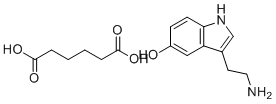 structure of CAS# 16031-83-7, 血清胺己二酸盐