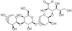 新琼四糖分子结构 (CAS 16033-31-1)