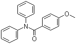 structure of CAS# 16034-40-5, N,N-Diphenyl-4-methoxybenzamide