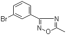 3-(3-溴苯基)-5-甲基-1,2,4-恶二唑分子结构 (CAS 160377-57-1)