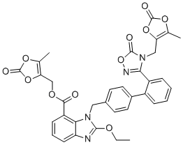 阿齐沙坦杂质R分子结构 (CAS 1604812-35-2)