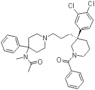 奥沙奈坦分子结构 (CAS 160492-56-8)