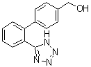 2'-(2H-四唑-5-基)-[1,1'-联苯]-4-甲醇分子结构 (CAS 160514-13-6)