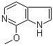 7-甲氧基-1H-吡咯并[2,3-c]吡啶分子结构 (CAS 160590-40-9)