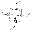 2,4,6,8-四乙基环四硅氧烷分子结构 (CAS 16066-10-7)
