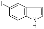 structure of CAS# 16066-91-4, 5-碘-1H-吲哚