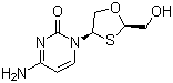 CAS 登录号：160707-69-7, 阿立他滨, 阿普瑞西他滨, 4-氨基-1-[(2R,4R)-2-(羟甲基)-1,3-氧硫杂环戊-4-基]-2(1H)-嘧啶酮
