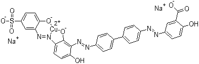 直接棕 95分子结构 (CAS 16071-86-6)
