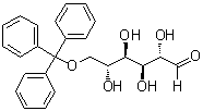 6-O-(三苯基甲基)-D-甘露糖分子结构 (CAS 160712-27-6)