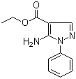 structure of CAS# 16078-71-0, 5-氨基-1-苯基-1H-吡唑-4-甲酸乙酯