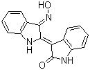structure of CAS# 160807-49-8, Indirubin 3'-monoxime