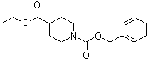 structure of CAS# 160809-38-1, 1-苄氧羰基哌啶-4-羧酸乙酯