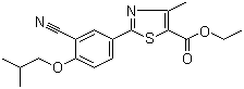 CAS # 160844-75-7, Ethyl 2-(3-cyano-4-isobutoxyphenyl)-4-methyl-5-thiazolecarboxylate